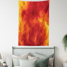 Fire and Flames Design Tapestry