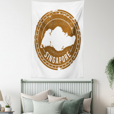 Grunge Mapping Design Tapestry