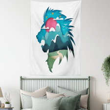 Creative Landscape Animal Tapestry