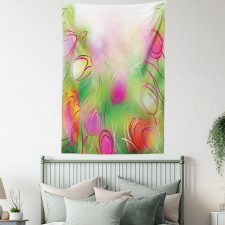 Tulips Urban Graphic Tapestry