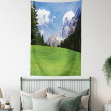 Rural Country Mountain Tapestry