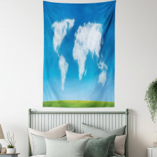Colored Clouds in Sky Tapestry