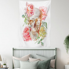 Romantic Roses Floral Tapestry