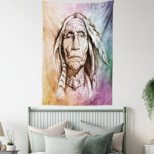 Chief Portrait Tapestry