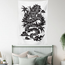 Cultural Chinese Silhouette Tapestry