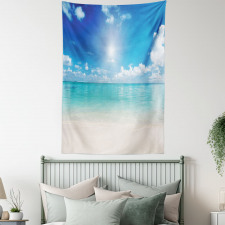 Sky and Tropical Sea Tapestry