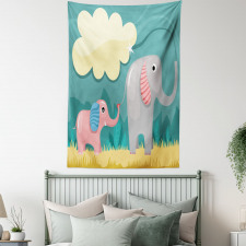 Pastel Baby Animal Tapestry