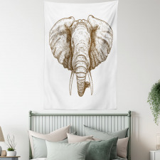 Animal Portrait Tapestry