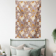 Flowers and Olive Branches Tapestry