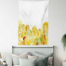 Watercolor Sunflowers Tapestry