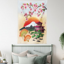 Building Sakura Sunrise Tapestry