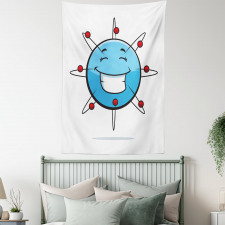 Scientific Cheerful Particle Tapestry