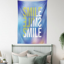 Modern Design Positive Word Tapestry