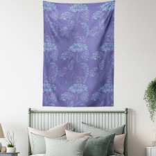 Flowers Sprigs Fennel Art Tapestry