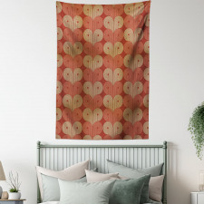 Vintage Striped Swirls Tapestry