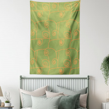 Botany Ivy Leaves Graphic Tapestry