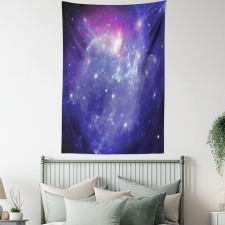 Milky Way Galaxy Stars Tapestry