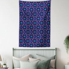 Oriental Animal Feathers Tapestry