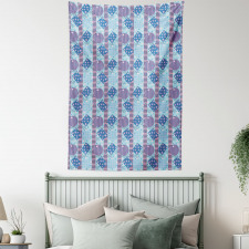 Pastel Abstract Memphis Tapestry