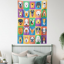 Terrier Labrador Breed Pets Tapestry