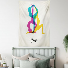 Pink Pilates Human Health Tapestry