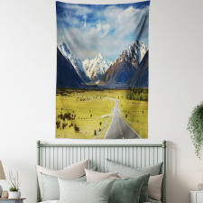 Snowy Mountains Alps Tapestry