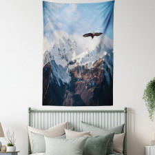 Mountain Flying Eagle Tapestry