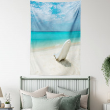Maldives Beach Sunny Day Tapestry