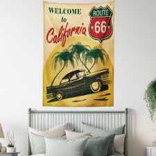 California Advertising Tapestry