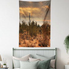 Dramatic Shady Desert Tapestry