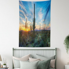 Cactus Noon Tapestry