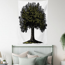 Digital Fruit Tree Tapestry