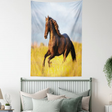 Meadow Mystery Horse Tapestry