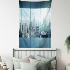 Urban Modern City Tapestry