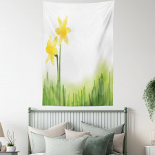 Daffodils with Grass Tapestry