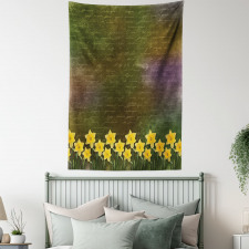 Bridal Spring Flowers Tapestry