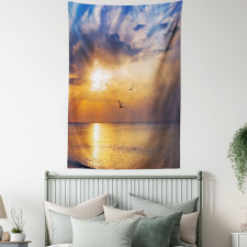 Early Morning Sunrise Tapestry