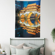 Big Bridge in China Tapestry