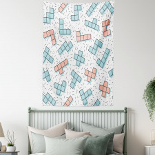 Retro Vintage Abstract Tapestry