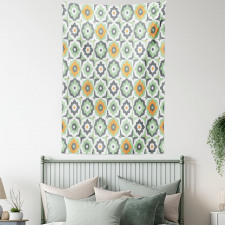 Lotus Floral Tapestry