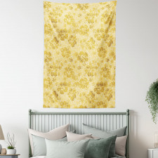 Exotic Hibiscus Flowers Tapestry