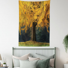 Leaves Tree Autumn Season Tapestry