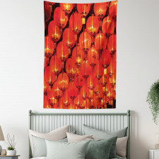 Chinese Lantern Festival Tapestry