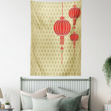 Chinese Baroque Pattern Tapestry