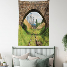 Bridge Railway Tranquil Tapestry