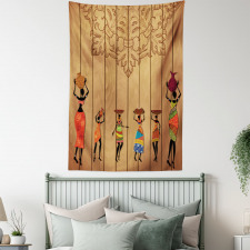 Aboriginal Girls Art Tapestry