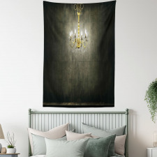 Classic Dark Chandelier Tapestry