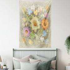 Vintage Bouquet Bridal Tapestry