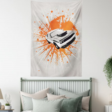 Classic Sports Car Tapestry