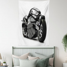 Future Ride Motorcycle Tapestry